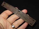 Eskimo Atlatl Finger Rest and Bone Armor Slot, Bering Sea, Alaska, Ex. J. Weston SmithImage - 1