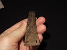 Eskimo Atlatl Finger Rest and Bone Armor Slot, Bering Sea, Alaska, Ex. J. Weston SmithImage - 3