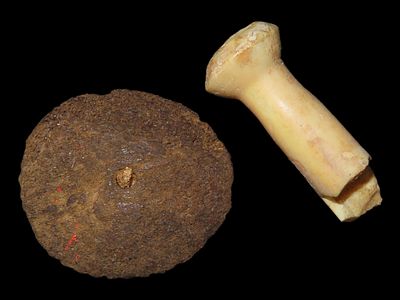 Lot of 2 Eskimo Artifacts/Tools from Bering Sea, Alaska, Ex. J. Weston Smith