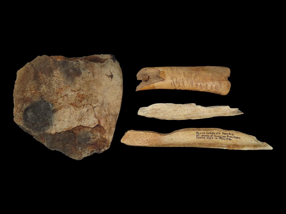 Eskimo Lot of Artifacts/Tools from Bering Sea, Alaska, Ex. J. Weston Smith