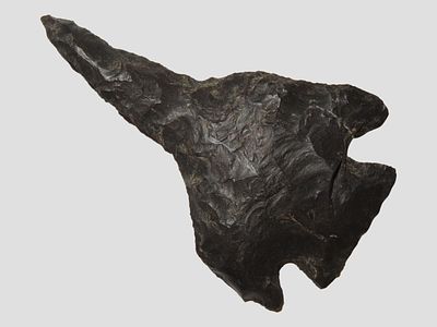 3 3/8" Castroville Drill, Tupelo, Arkansas, Found by John Middlebrook