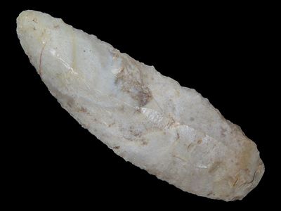 3 1/16" Unifaced Paleo Blade, Tupelo, Arkansas, Found by John Middlebrook