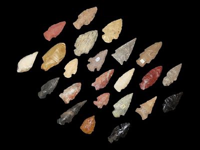 Lot of 23 Arrowheads, Southern New Mexico