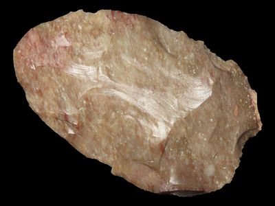 2" Archaic Knife, Stermer COA, Found in Otero County, New Mexico