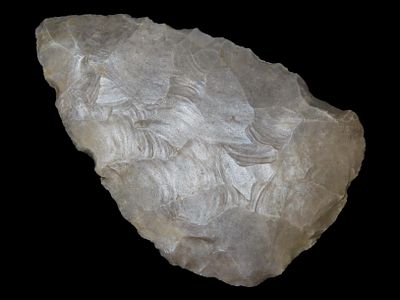 3" North Blade, Gray Chert, St. Francis Co., Missouri