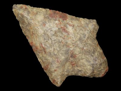 1 3/16" Gary Point, Gray Chert, St. Francis Co., Missouri