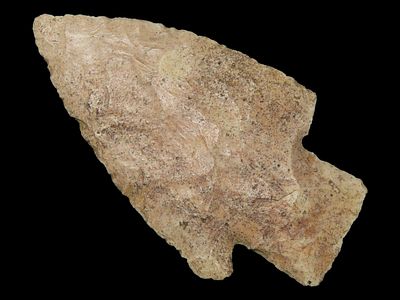 2 5/8" Hardin Point, Local Chert, St. Francis Co., Missouri