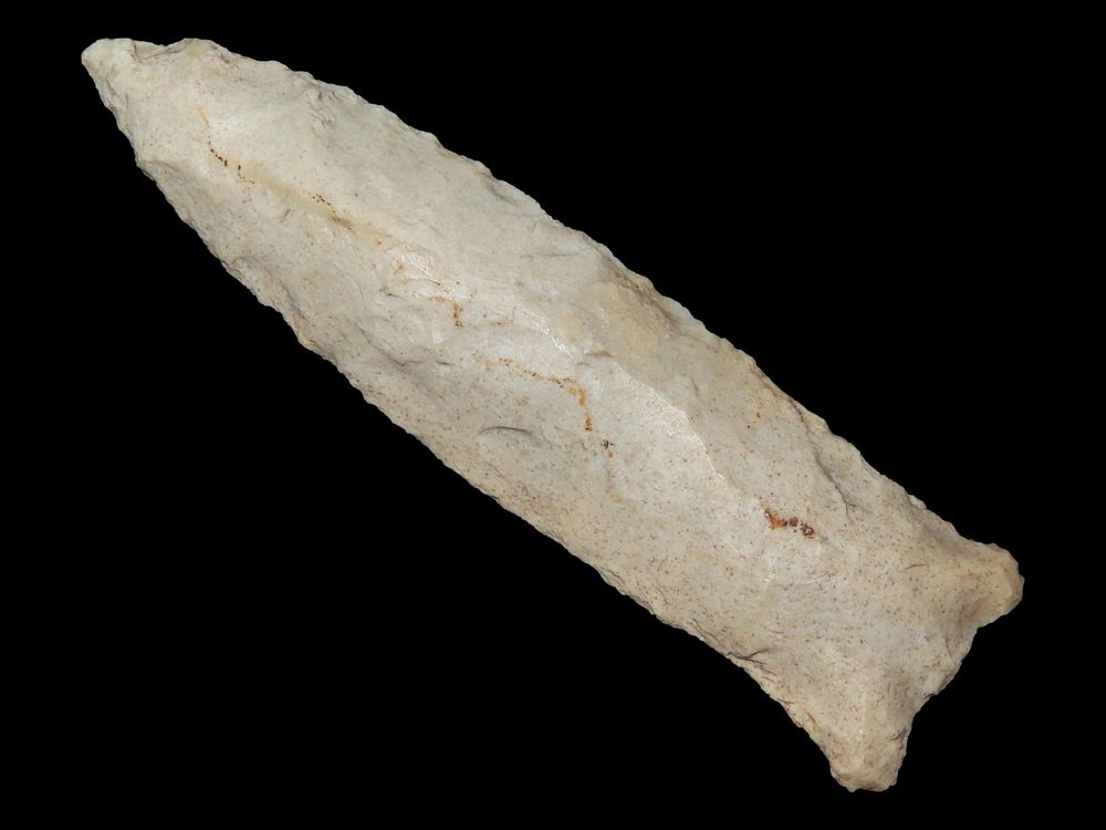 2 7/8" Matanzas Bullet, Burlington Chert, St. Francois Co., Missouri