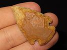 1 7/8" Brewerton Corner Notch, J. Baker COA, Crowley Ridge Cobble, Jefferson Co., Missouri, Ex. Image - 1