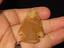 1 7/8" Brewerton Corner Notch, J. Baker COA, Crowley Ridge Cobble, Jefferson Co., Missouri, Ex. Image - 4