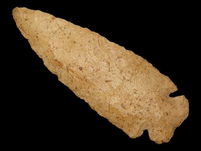 3 13/16" St. Charles Dovetail, Sam Johnson COA, Tannish Pink Chert, Missouri