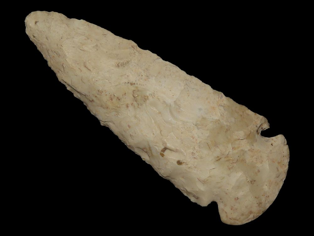 3 9/16" Dovetail, Beveled Burlington Chert, Missouri/Illinois Area