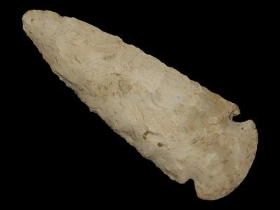 3 9/16" Dovetail, Beveled Burlington Chert, Missouri/Illinois Area