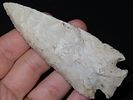 4" Hardin Point, Motley COA, Perino COA, Burlington Chert, Greene Co., Illinois, Ex. G. Image - 1