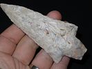 4 1/4" Dickson Point, Motley COA, Burlington Chert, Cooper Co., Missouri, Ex. Herbert MangoldImage - 1