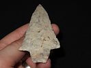 4 1/4" Dickson Point, Motley COA, Burlington Chert, Cooper Co., Missouri, Ex. Herbert MangoldImage - 4