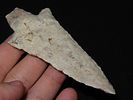 4 1/4" Dickson Point, Motley COA, Burlington Chert, Cooper Co., Missouri, Ex. Herbert MangoldImage - 6