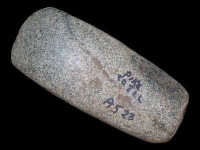 5 3/4" Celt, Pike Co., Illinois, Ex. Herbert Mangold
