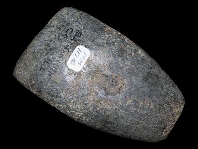3 1/2" Celt, Sangamon Co., Illinois, Ex. Herbert Mangold