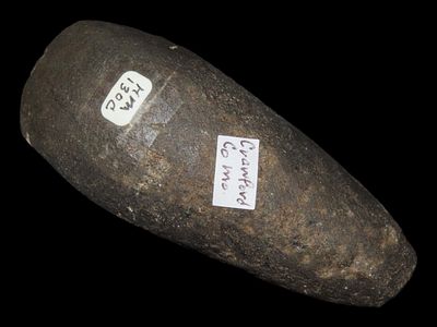 4 1/8" Celt, Crawford Co., Illinois, Ex. Herbert Mangold