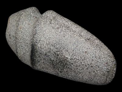 6 7/8" Three Quarter Grooved Axe, Pike County, Illinois