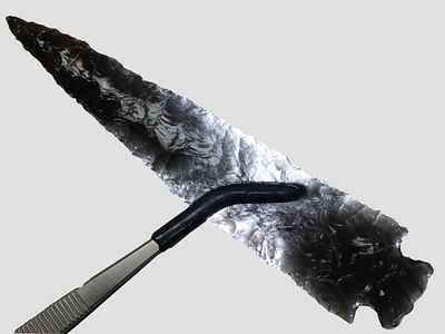 4 7/8" Chilcotin Plateau, Obsidian, Curry Co., Oregon