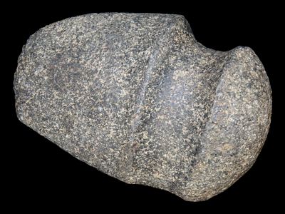 5 1/8" Three Quarter Grooved Axe, Madison Co., Illinois