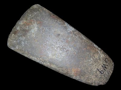 5 3/4" Green Stone Adze, Found in Alabama