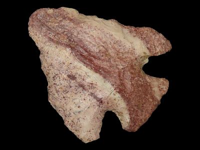 2 3/4" Snyder Point, Colorful Chert, Calhoun Co., Illinois