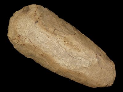 9 3/4" Hoe/Spade, Great Bit Polish, St. Louis Co., Missouri