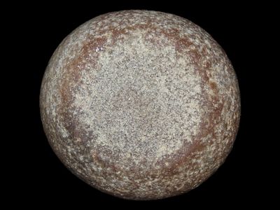 3 3/8" Quartz Jersey Bluff Disc, St. Louis Co., Missouri
