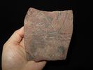 4 13/16" x 4 3/8" Extremely Rare Cahokia Wilson Tablet, Found at Cahokia in Madison Co. Image - 2