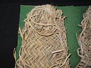 12" x 18" Riker Display with 10" Anasazi Woven Yucca Sandals, Found in 1940 by Mr. Warner on Image - 3