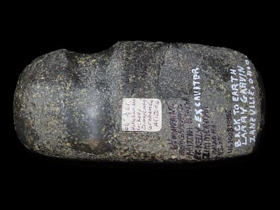 6 1/4" Hohokam Axe, Graham Co., Arizona, Ex. Kelly Zimmerman