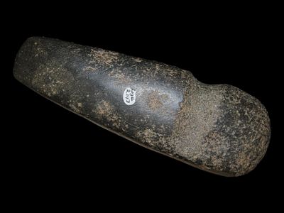 8" Hohokam Axe, Graham Co., Arizona, Ex. Kelly Zimmerman