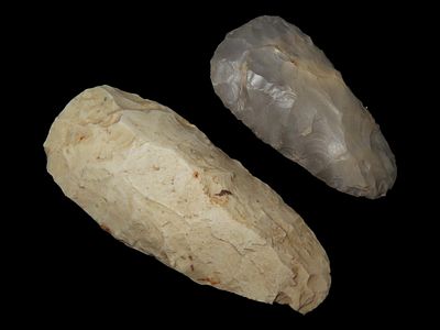 Lot of 2 Very Well Made Miniature Adzes, Largest 3 3/8", Smallest 2 3/8", Both from Cass Co. 