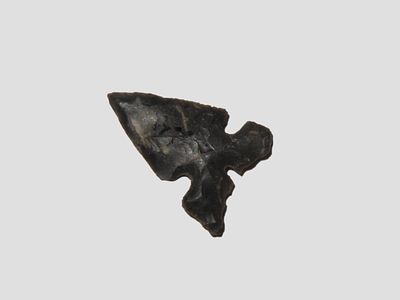 7/8" Harrell Point, Found on the J.J. Currie Ranch, Punta de Agua Creek, Hartley Co., Texas
