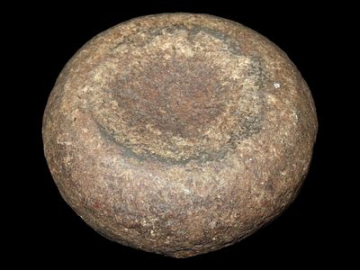3 3/4" Jersey Bluff Discoidal, Found in Ohio