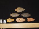 Lot of 6 Archaic/Woodland Arrowheads, Benton Co., TennesseeImage - 7