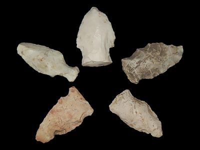 Lot of 5 Common Points from DeKalb Co., Illinois