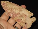 4 3/4” Thebes, Strawberry Flint, Found in Massac County, Illinois, Ex. Glen Leesman Collection Image - 1