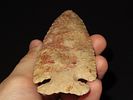 4 3/4” Thebes, Strawberry Flint, Found in Massac County, Illinois, Ex. Glen Leesman Collection Image - 3