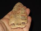 4 3/4” Thebes, Strawberry Flint, Found in Massac County, Illinois, Ex. Glen Leesman Collection Image - 4