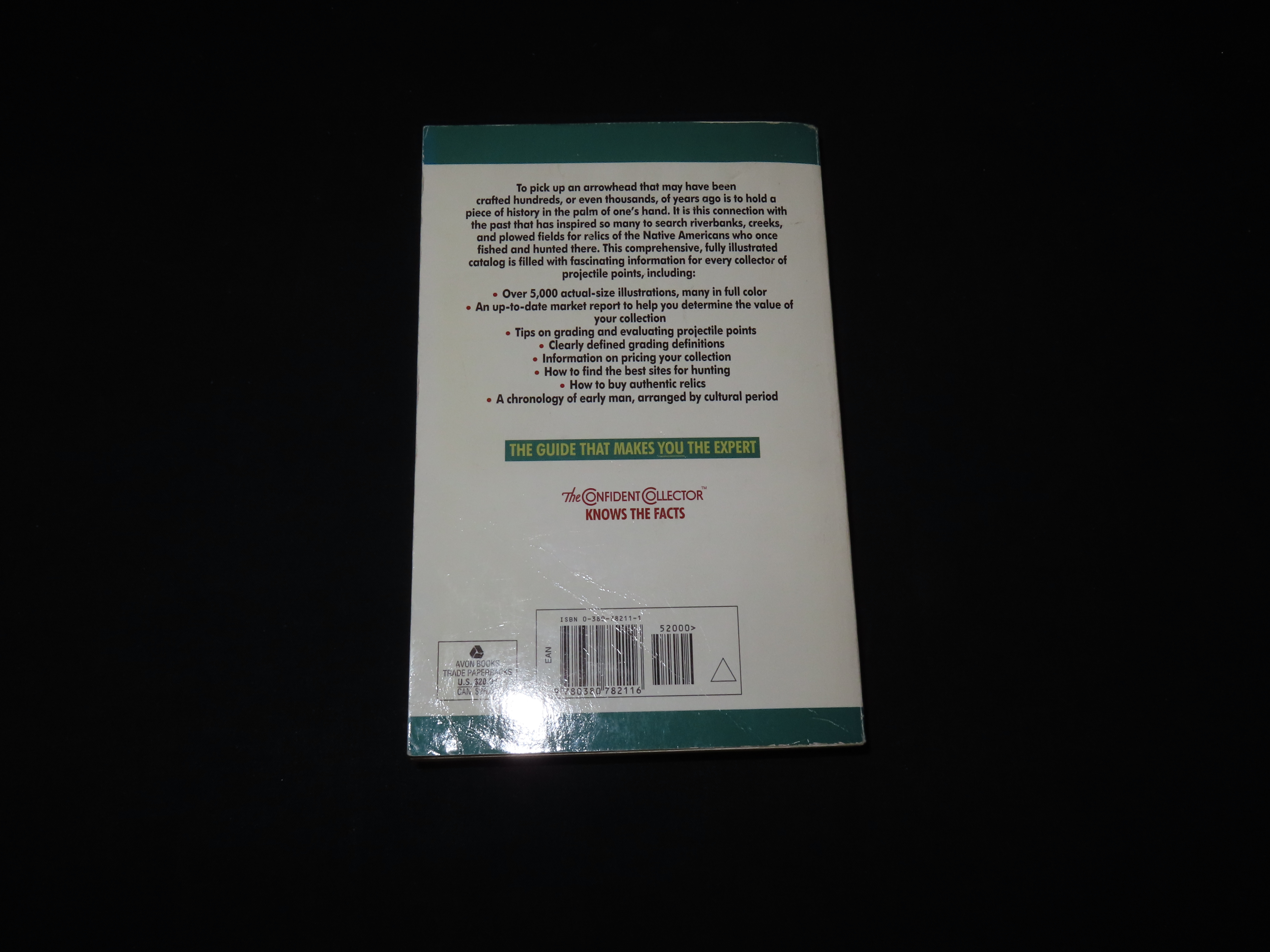 THE OVERSTREET INDIAN IDENTIFACTION AND PRICE GUIDE ARROWHEADS,FOURTH EDITION