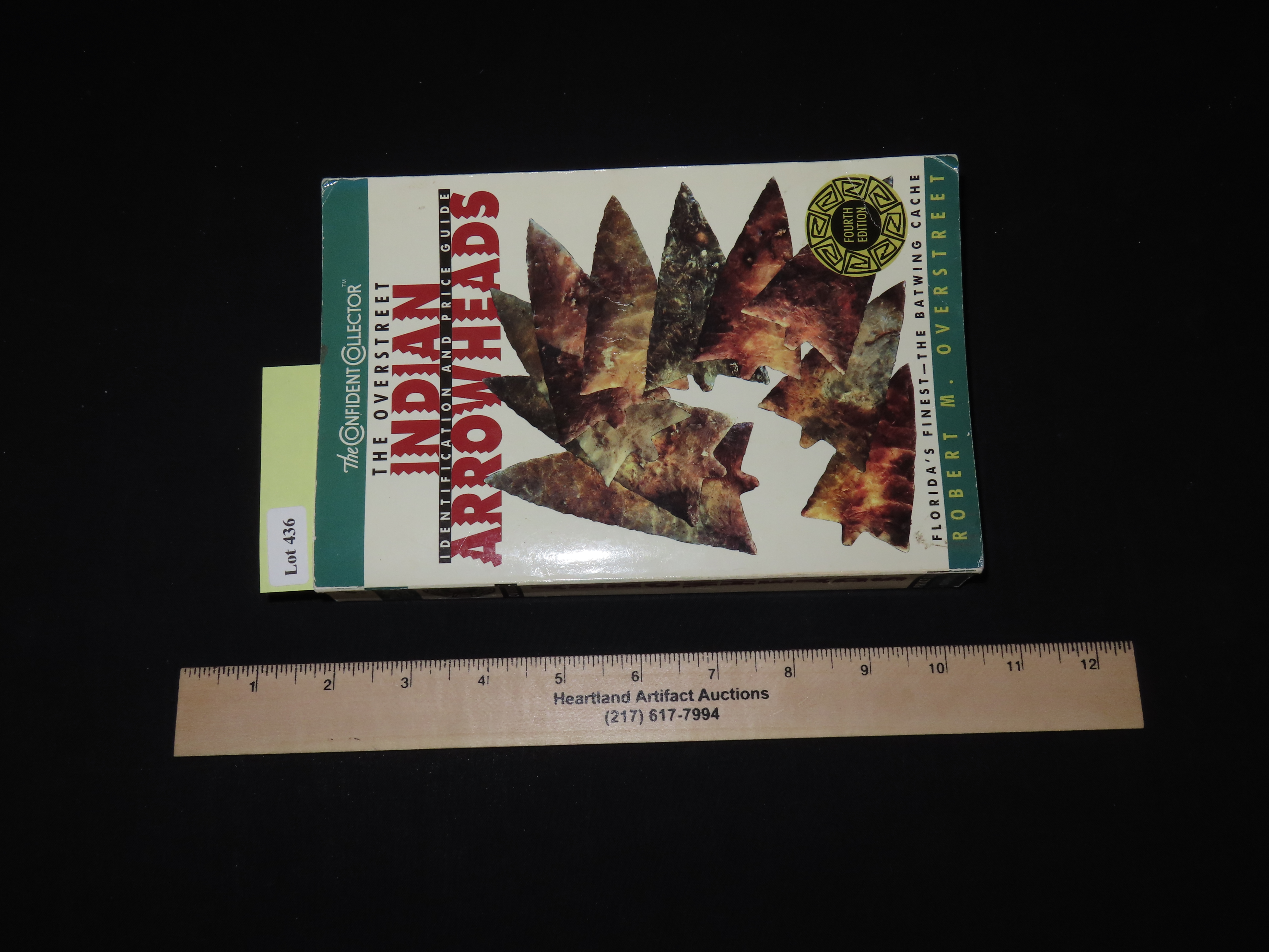 THE OVERSTREET INDIAN IDENTIFACTION AND PRICE GUIDE ARROWHEADS,FOURTH EDITION