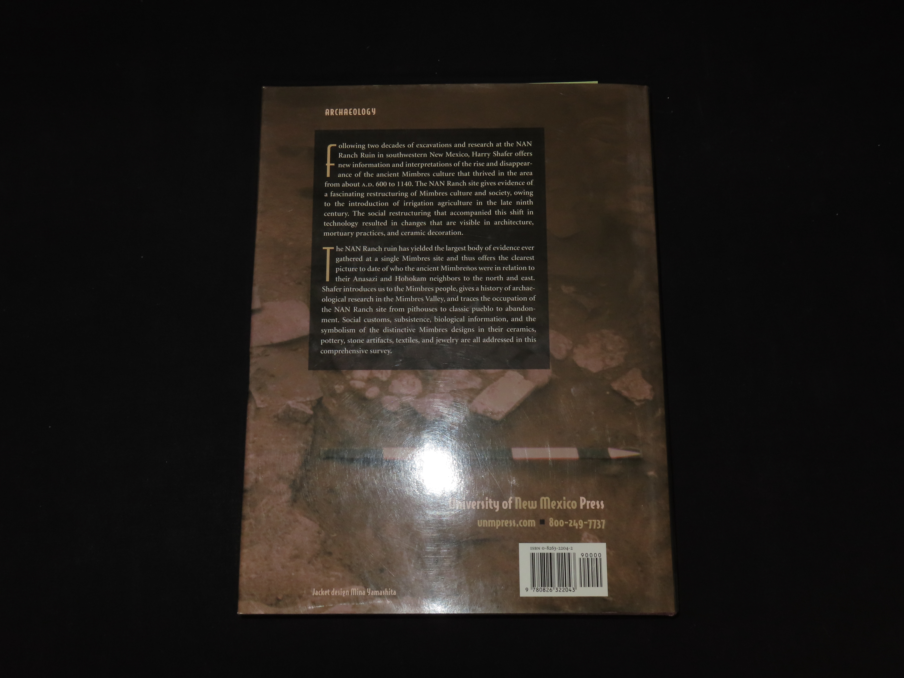 MIMBRES ARCHAEOLOGY AT THE NAN RANCH RUIN