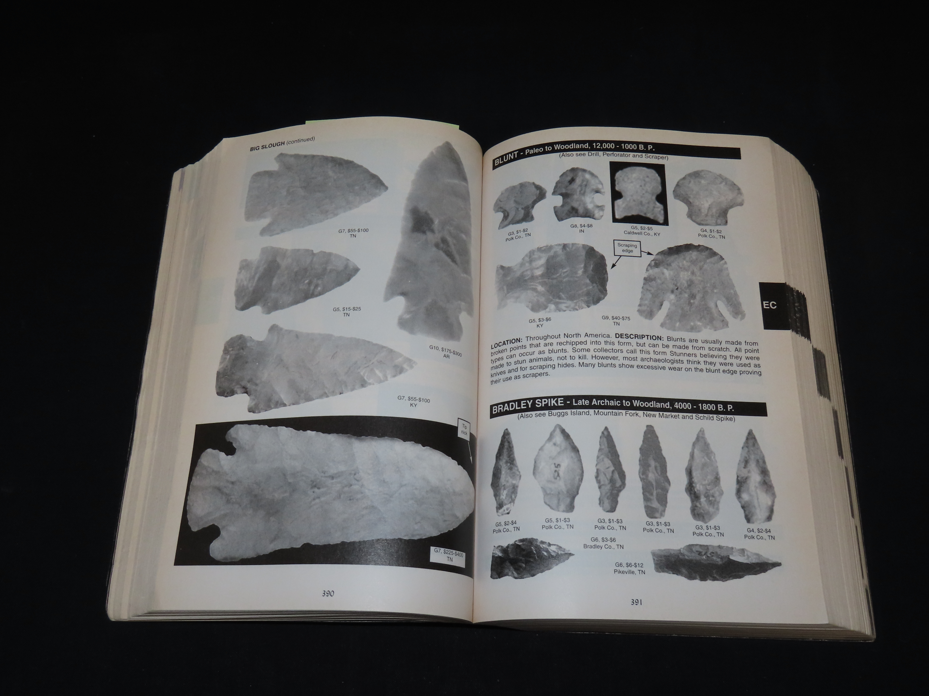 OFFICIAL OVERSTREET INDIAN ARROWHEADS IDENTIFICATION AND PRICE GUIDE, EIGHTH EDITION