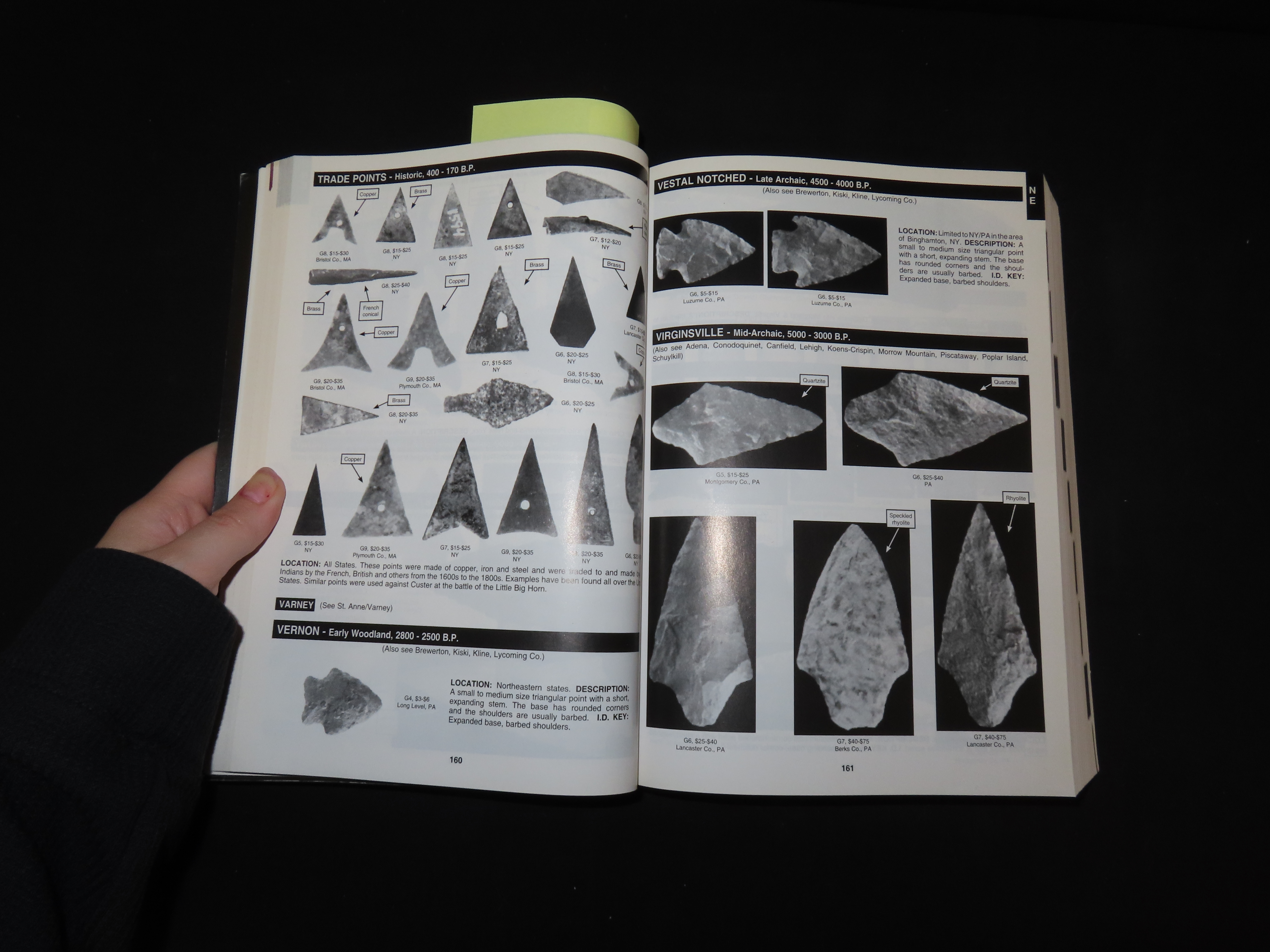 THE OVERSTREET INDIAN ARROWHEADS, IDENTIFICATION AND PRICE GUIDE, TWELETH EDITION