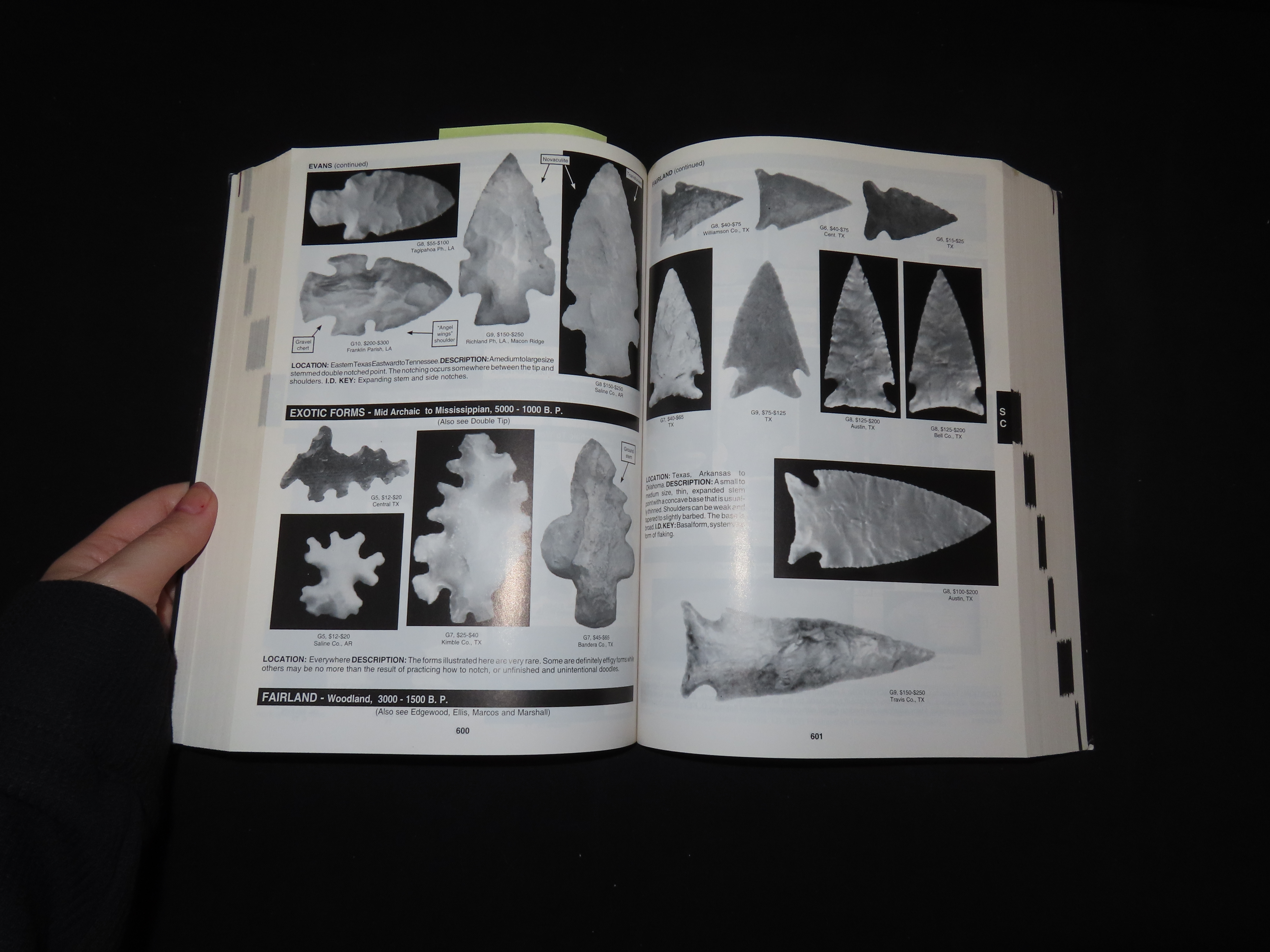THE OVERSTREET INDIAN ARROWHEADS, IDENTIFICATION AND PRICE GUIDE, TWELETH EDITION