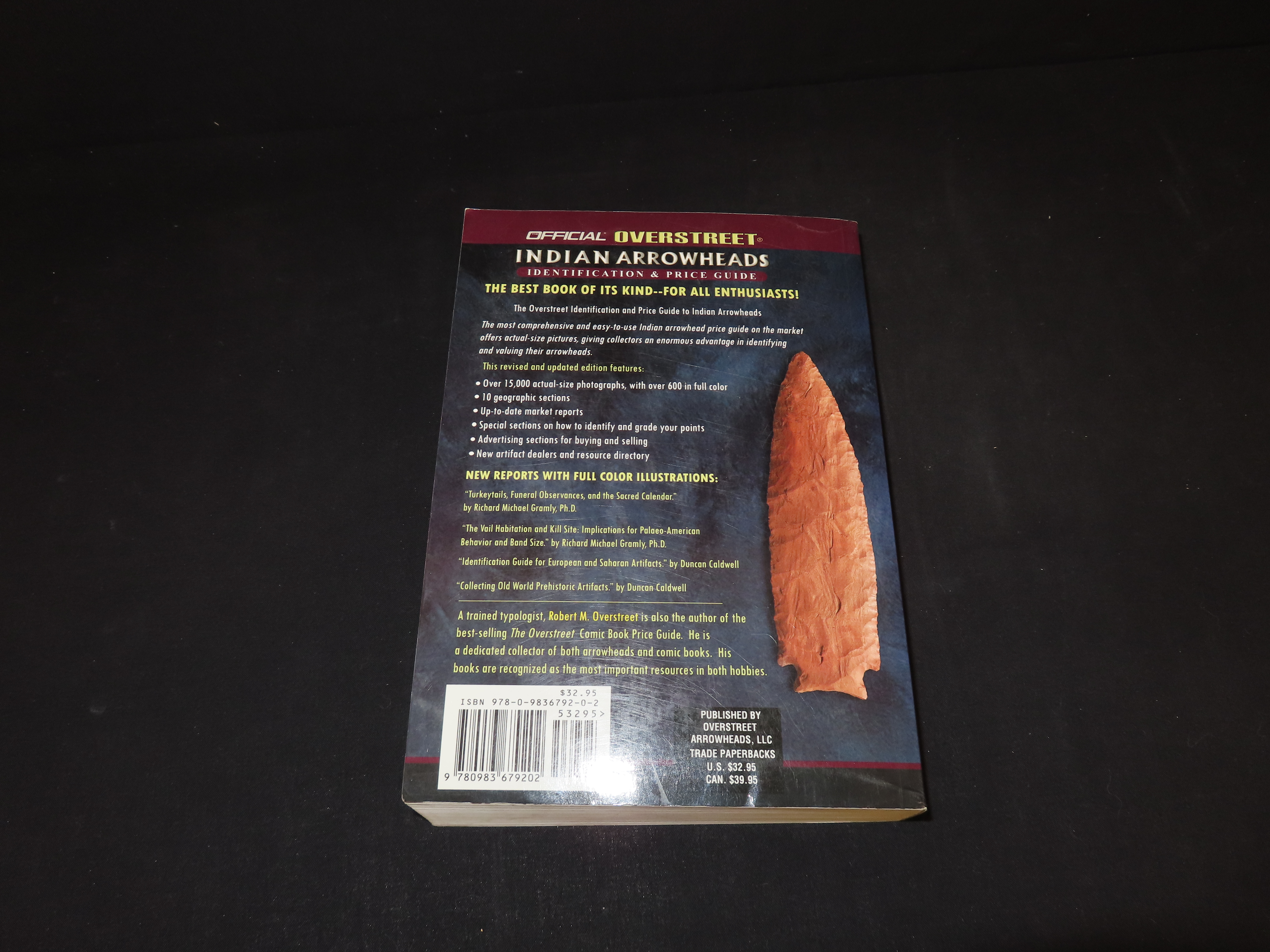 THE OVERSTREET INDIAN ARROWHEADS, IDENTIFICATION AND PRICE GUIDE, TWELETH EDITION